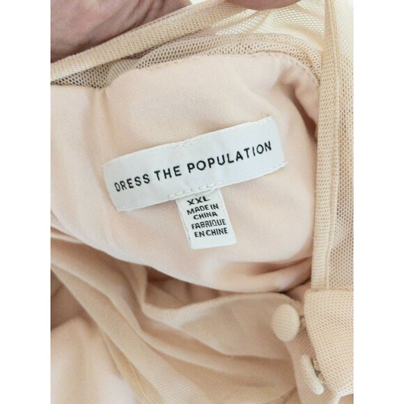 Dress the Population Pink Halter Bodycon Midi Dress - Picture 7 of 15